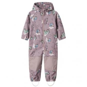 Tuta Alfa08 Softshell Aop1 Mini Purple per Bambine 4 Anni