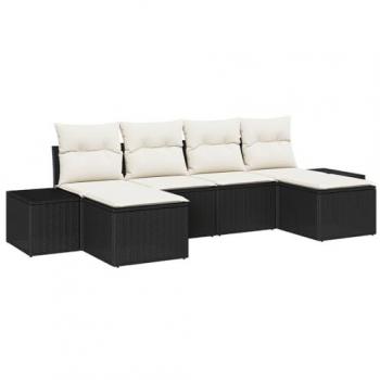 VidaXL Komfortables Gartenlounge-Set mit Kissen