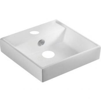 VAN MARCKE GO BRIGIT lavabo à poser carré blanc 38 cm