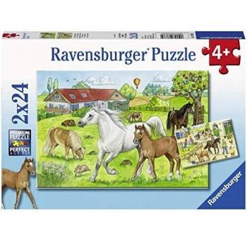 Ravensburger 2 Pack Horse Farm Puzzle 24 Pieces
