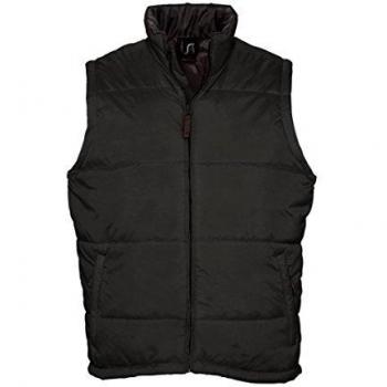 SOL’S 5XL Men's Heat‑Retaining Work Vest – Black