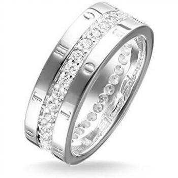 Thomas Sabo Anillo Eternity Plata Clásico