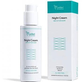Colibri skincare Nachtpflege mit Retinol und Hyaluron Serum