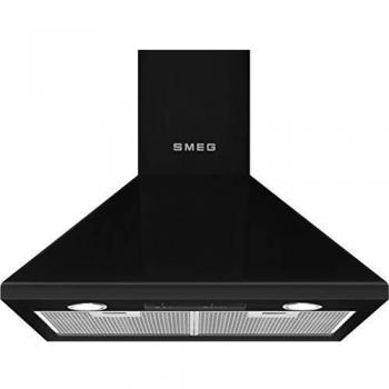 Smeg 60cm Black Extractor Hood