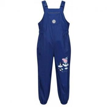 Salopette Peppa Pig pour enfants Regatta 6-7 ans (Bleu Espace)
