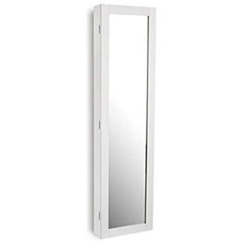 Espejo Joyero Blanco con Diseño Moderno