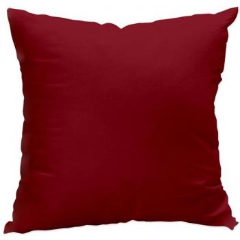 Housse de Coussin Polyester Rouge 40 x 40 cm Alix Soleil d'Ocre