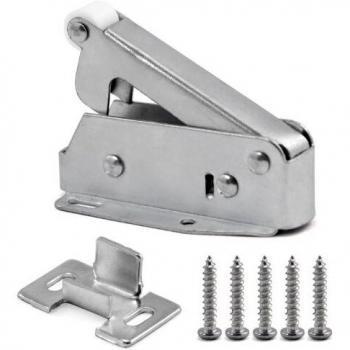 Loft Door Touch Hatch-Latch-Catch-Push-Lock-Attic Cupboard Caravan Alloy Steel