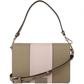 Sage Polyurethane Shoulder Bag