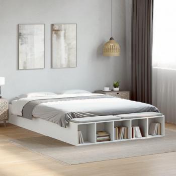 King Size Bed Frame in White
