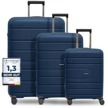 REDOLZ Essentials 11 Hartschalen Koffer 3-teilig 4 Rollen