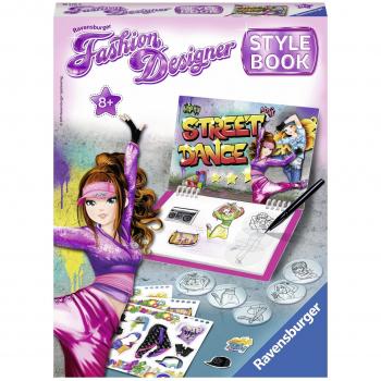 Ravensburger 18578 – Fashion Designer Stylebook: Hip‑Hop Mode
