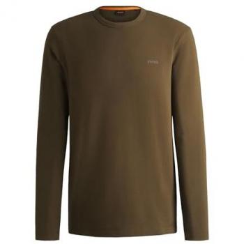 Langarmshirt Tempesto mit Label-Stitching, Größe XXXL