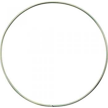 10-Piece White Metal Ring Set