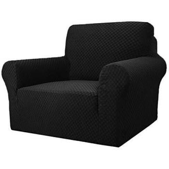MAXIJIN Jacquard Armchair Slipcover, Super Stretch Non Slip Sofa Protector for Pets