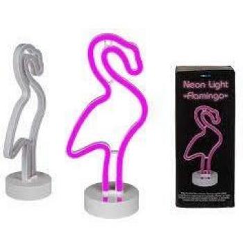 Flamenco-Pink Neonlampe 30 cm – Wagon Trend BigBuy Home