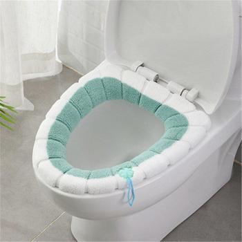 Soft Plush Bathroom Toilet Cover