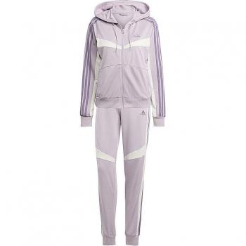 Pre-Owned Adidas Manchester United Essentials 3-Stripe Tracksuit for Women in Fig/Shadow Violet