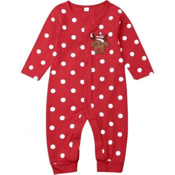 Chaussettes Noël Rouge pour Bébés – Motif Cerf