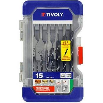Holzbohrer Set 15 Stück – Tivoly