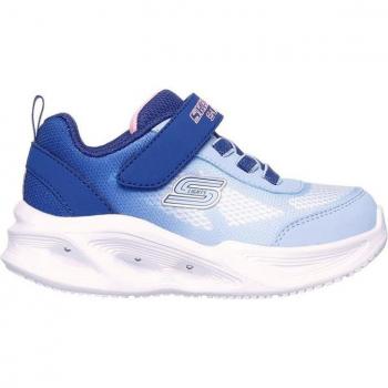 Skechers Tod’s Glow Light Shoes – Navy Blue Ombre, Size 7