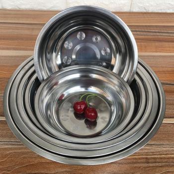 Edelstahl Schüssel Set für die Küche 6 Größen 14-24cm