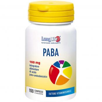 LongLife Paba 100 Integratore vitamina B10 100 Compresse
