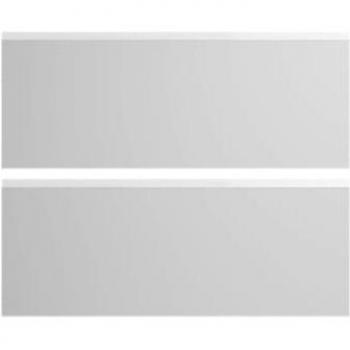 Panelo Frontal de Gaveta Star Brilho Blanco 35 x 90 cm