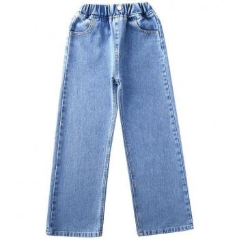 Cinturilla Media Pantalones de Algodón para Chicas