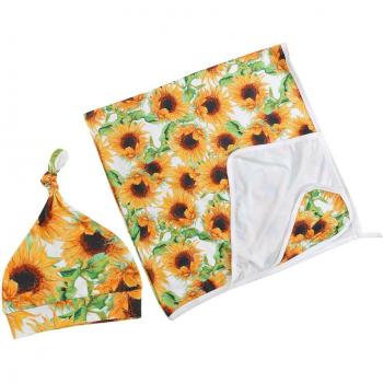 Set de Ropa de Dormir para Bebé 0-3M con Sombrero