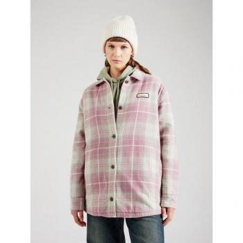 Quiksilver Flanellshirt Uni in Violett – Damengröße S