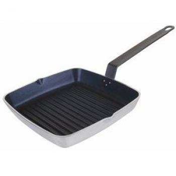 Vogue 10‑inch Ribbed Fry Pan (240 × 240 mm)