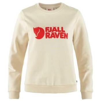T-shirt Fjällräven Logo Chalk White / Flame Orange S