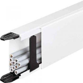 Goulotte en PVC gris Hager LF6009007030 – 2000 × 90 × 60 mm