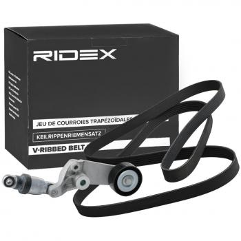 Jogo RIDEX 542R0701 de correias trapezoidais estriadas