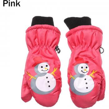 Kids Thick Velvet Ski Gloves 0-5 Years