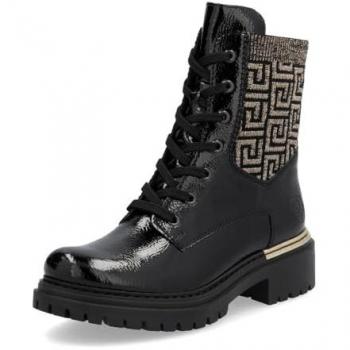 Bottines Rieker Style Noir