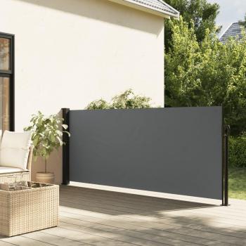 Retractable Side Awning 140x600 cm Anthracite