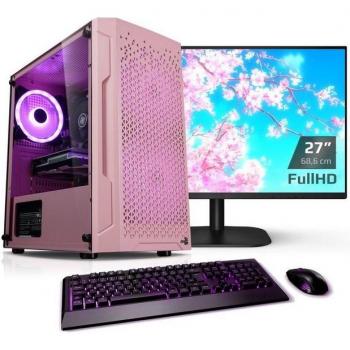 Zindarella V PC mit 27 Zoll Monitor