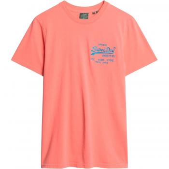 Superdry T-Shirt Neon Vert-Logo
