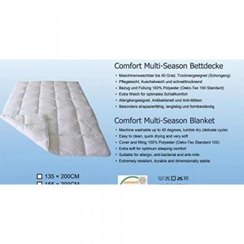 Couette de qualité MICRO-COMFORT (135x200, Blanc)