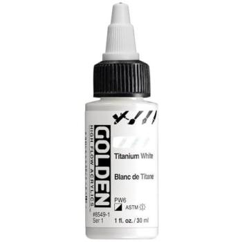 Peinture Acrylique Semi-Opaque Golden Titanium 1 fl oz