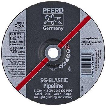 Pferd Schruppscheibe E 230-4,1 ZA30 S SG PIPE