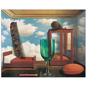 Panel de Arte Magritte Les Valeurs, Listo para Colgar, 80x64 cm
