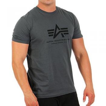 Alpha Industries 3XL Men's T-Shirt (Grey)