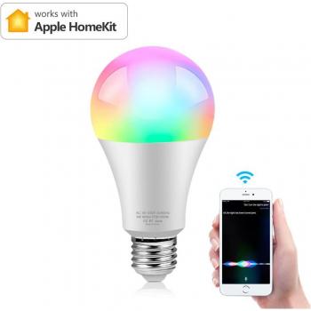 Bombilla WiFi RGB para Apple HomeKit