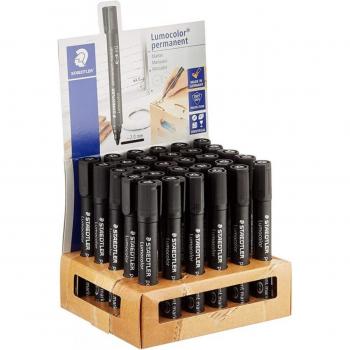 Staedtler Lumocolor 352 Espositore da 30 Pennarelli Indelebili