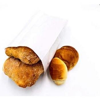 Sacchetti di carta kraft bianco 12x24 gr. 45 kg. 10