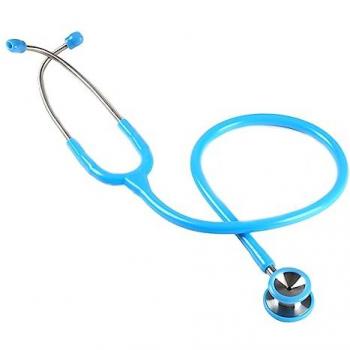 Stetoscopio Pediatrico Duofono Classic in Acciaio Inox Azzurro