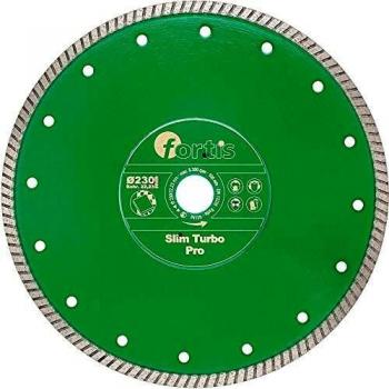 Disco Diamantato Turbo Slim Ø 350 mm con Segmento 7 mm e Foro 254 mm